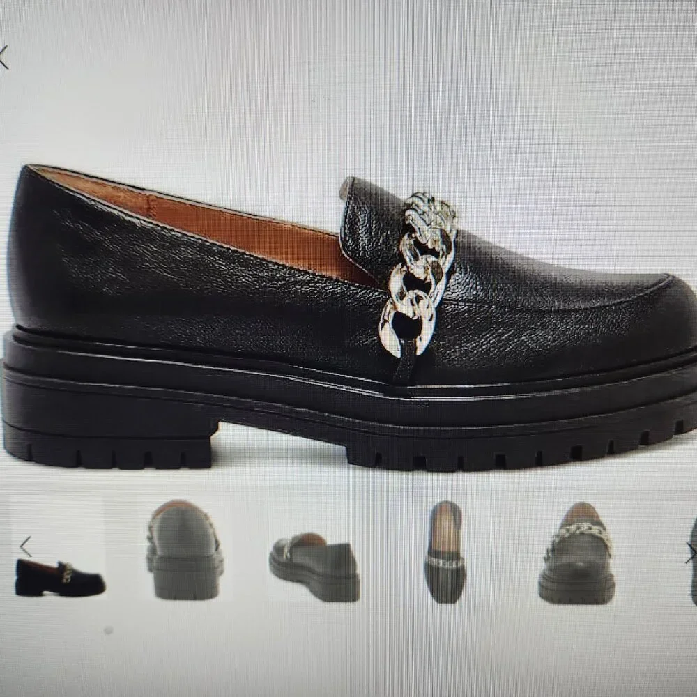 Jessica Simpson Black Leather 